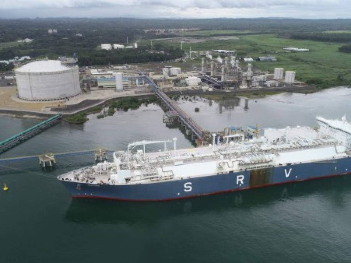Panamá: Entra en operaciones el tanque de Gas Natural de AES Colón