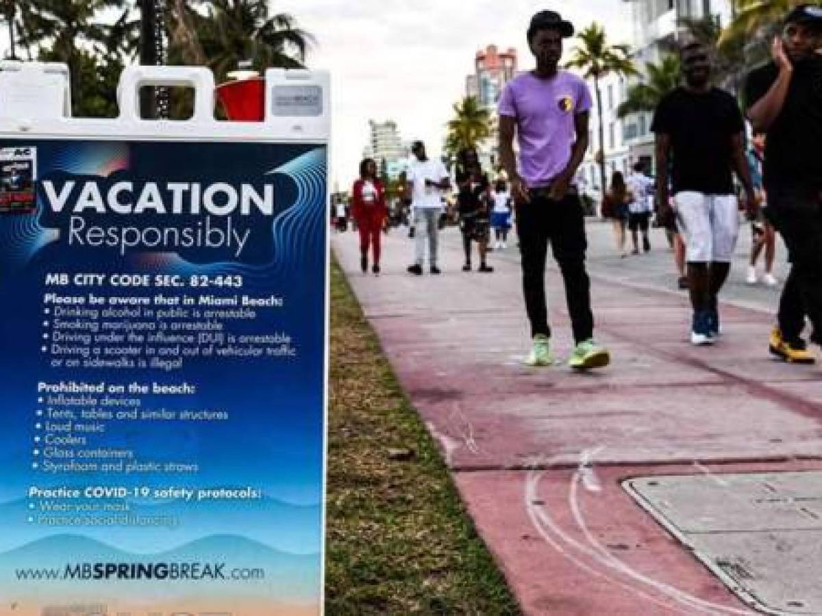 Residentes de Miami Beach, sitiados por el frenesí de una invasión turista