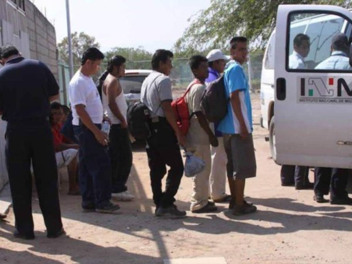 México ha detenido a 105.000 migrantes en seis meses