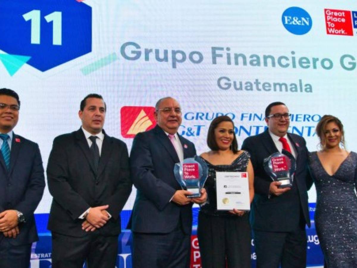 Los Mejores Lugares para Trabajar en Centroamérica 2018: más de 1.000 colaboradores