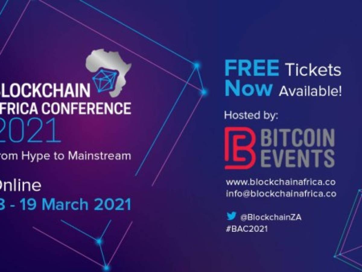 Séptima edición del Blockchain Africa Conference 2021 será online