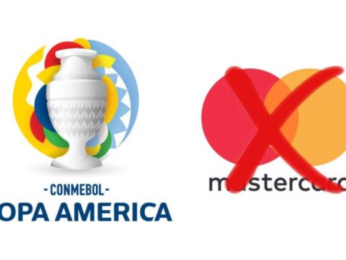 Mastercard retira su logo de la convulsa Copa América en Brasil