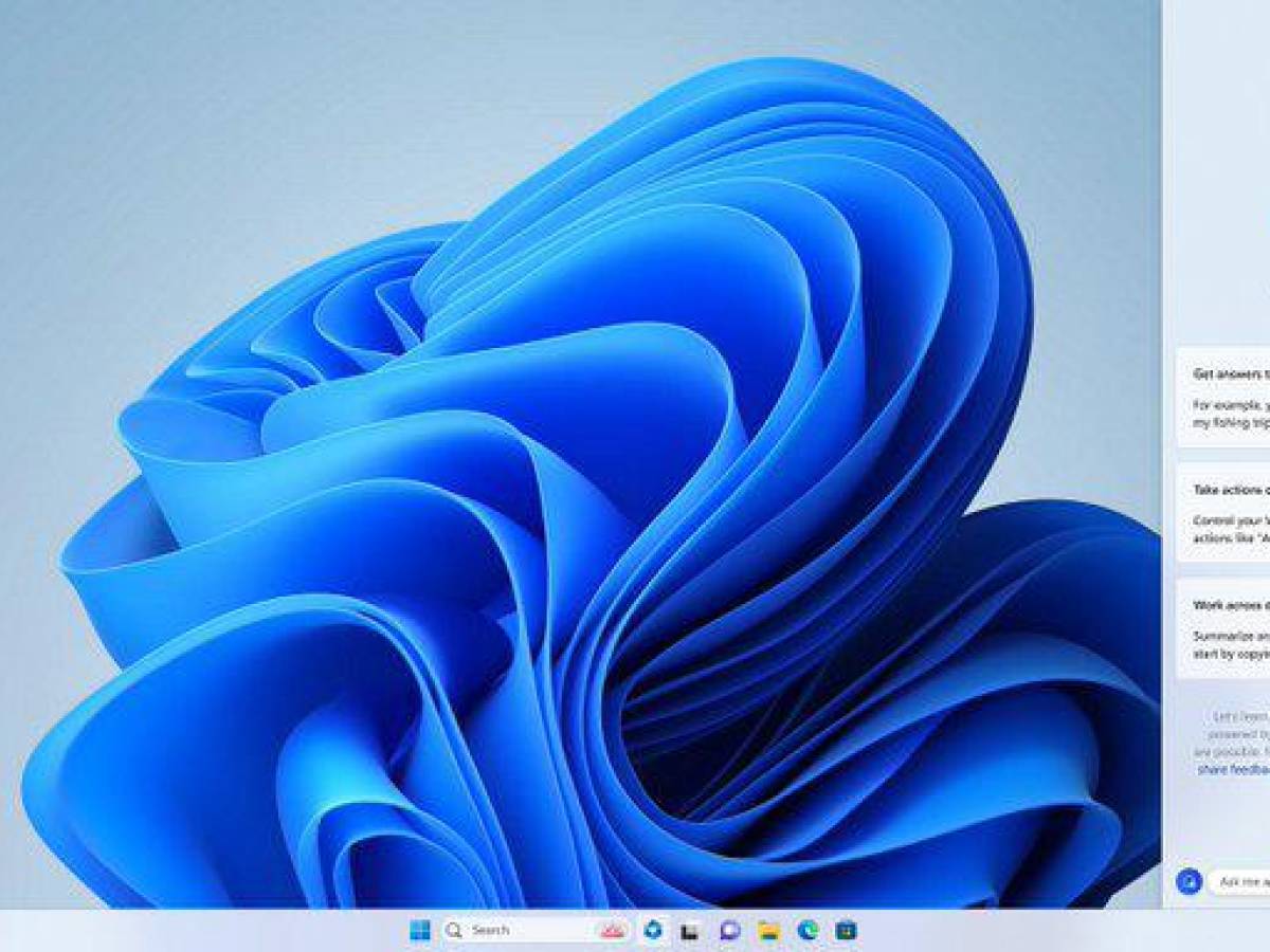 Microsoft integra al asistente de inteligencia artificial Copilot en Windows 11