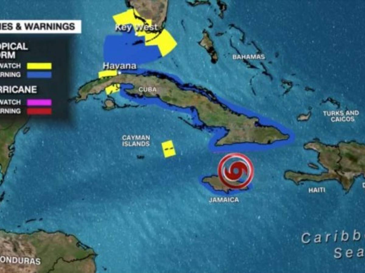 Tormenta Elsa gana fuerza a su paso por Cuba camino de Florida