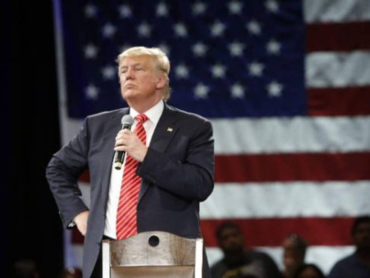 Lema central de política externa Trump: 'Primero Estados Unidos'