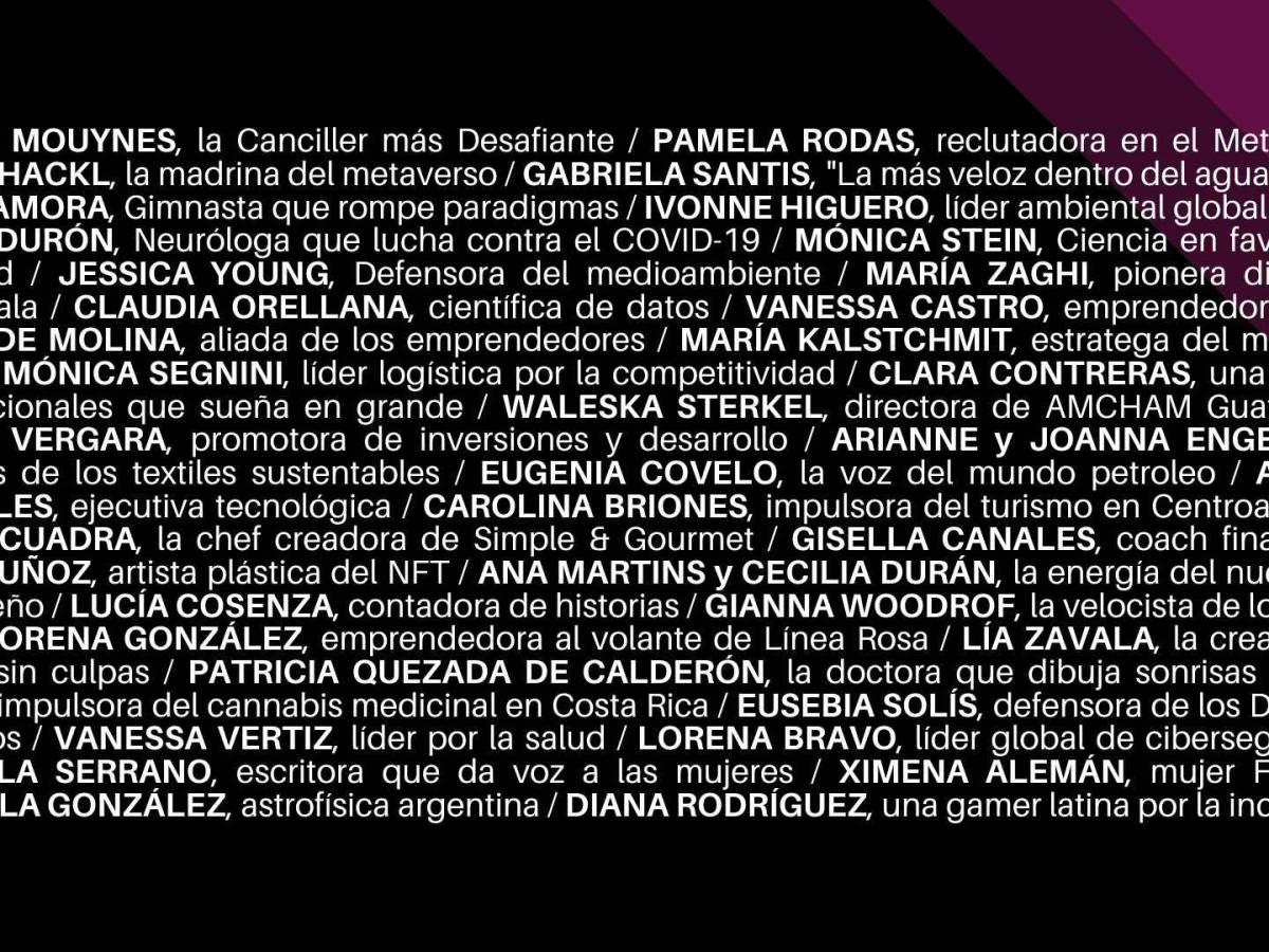 Más de 50 voces son parte de Mujeres Desafiantes 2022