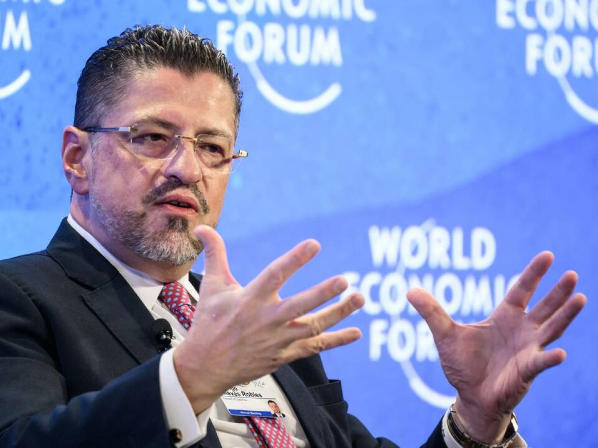 WEF: Rodrigo Chaves hace fuerte crítica a Costa Rica en Davos