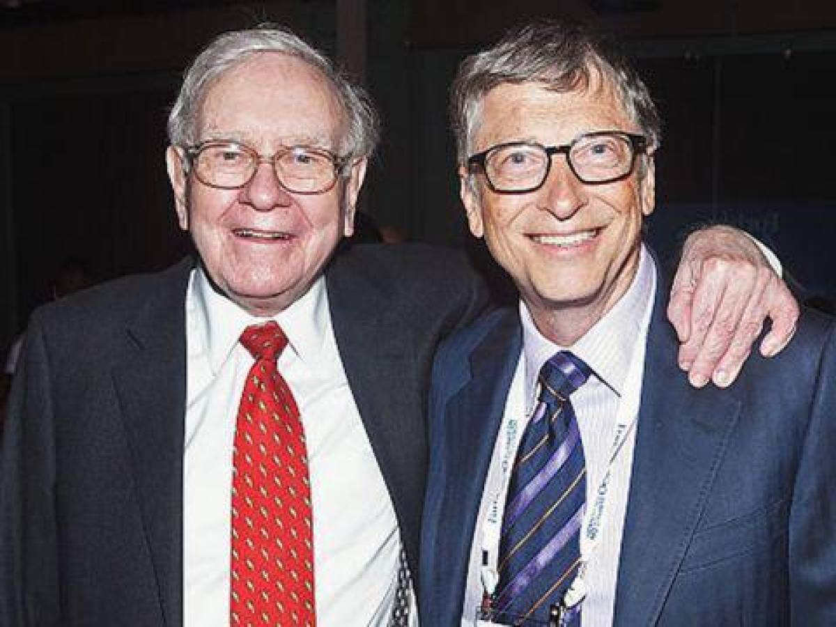 En fotos... Gates y Warren Buffett son amigos que saben divertirse