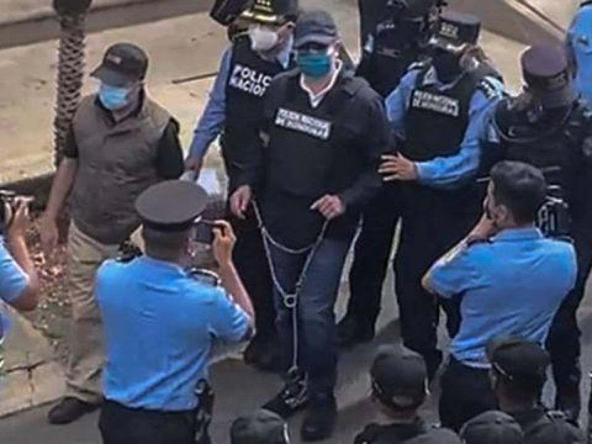 Honduras: JOH será extraditado en las primeras horas de este jueves a EEUU