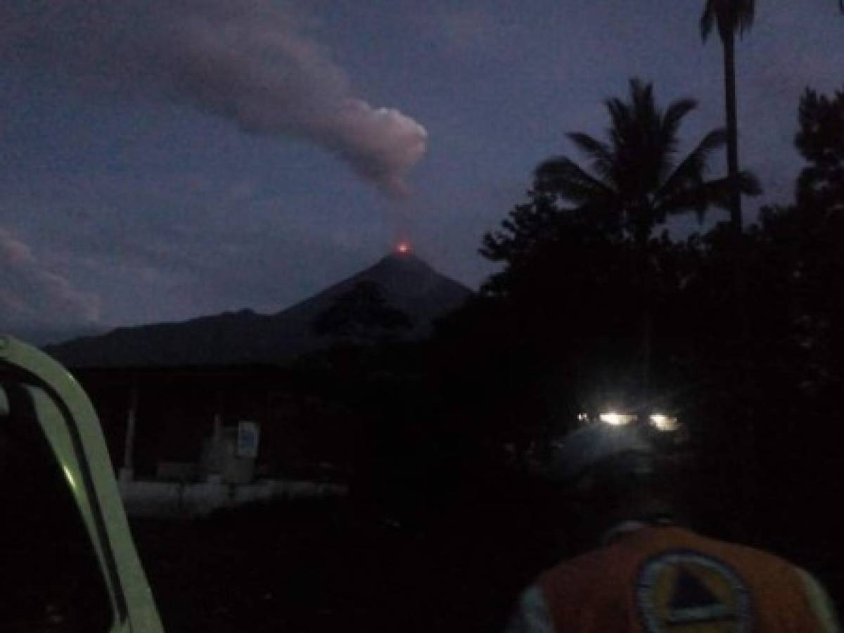 Guatemala: Volcán de Fuego comienza nueva fase eruptiva