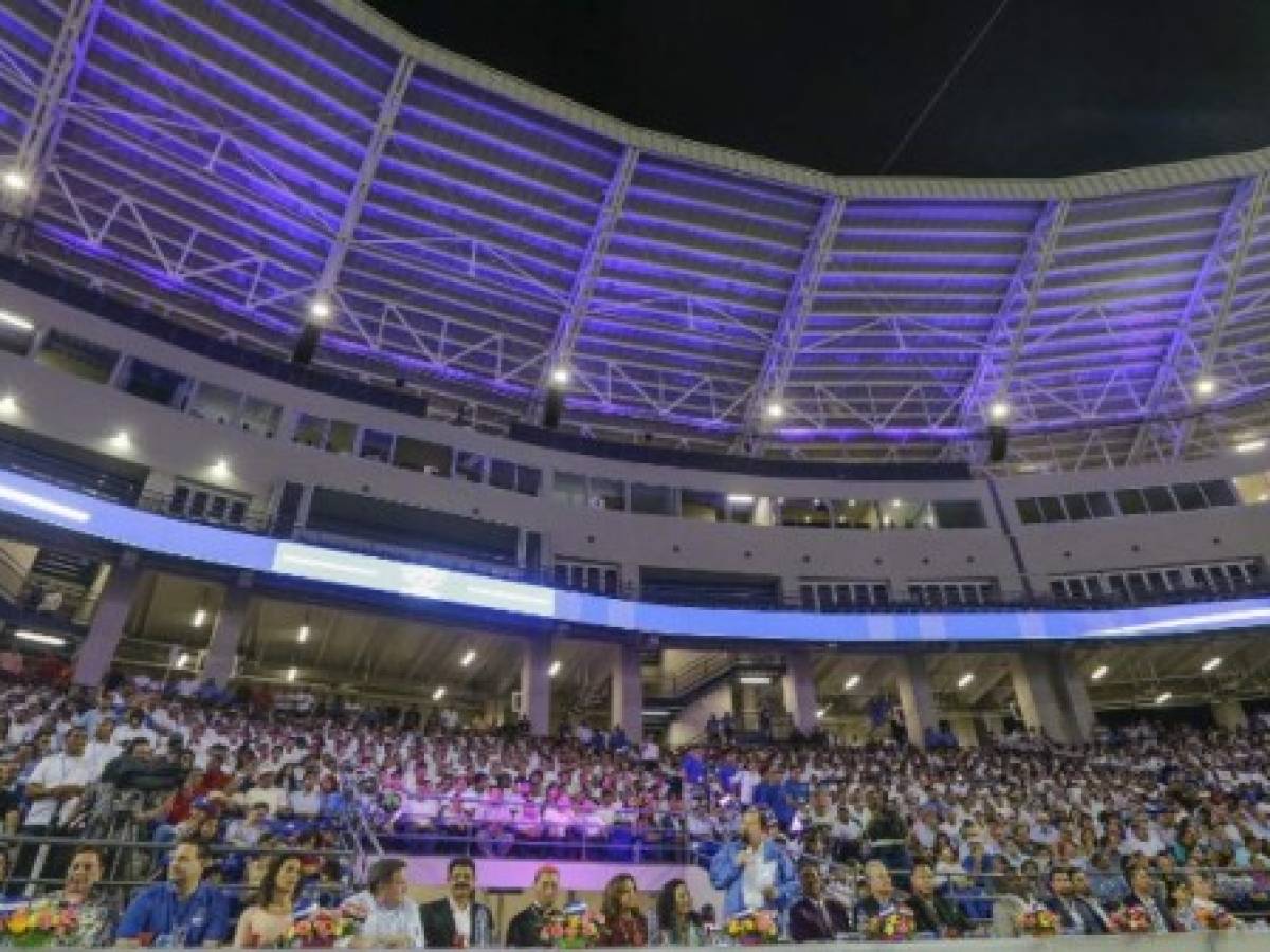 Nicaragua inauguró nuevo estadio de béisbol