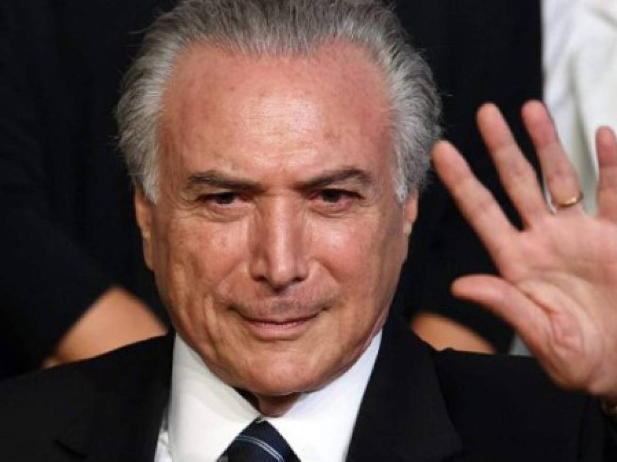 Temer recibió sobornos desde 2010, afirma empresario cárnico