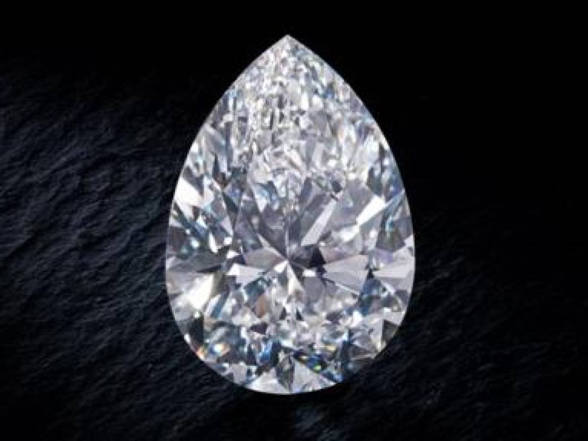Mayor diamante blanco jamás subastado va a remate en Ginebra