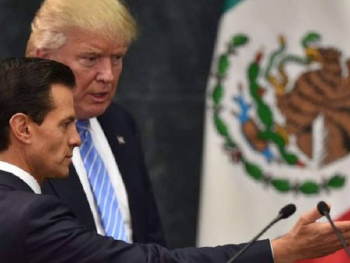 Trump no pide perdón a Peña Nieto por sus insultos a México