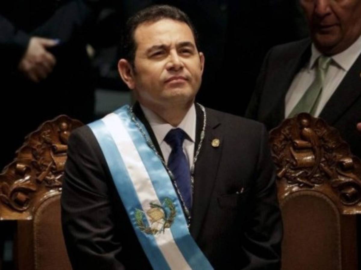 OPINIÓN: Jimmy Morales y el Comisionado 'non grato” (la comedia de un presidente acorralado, en tres actos)