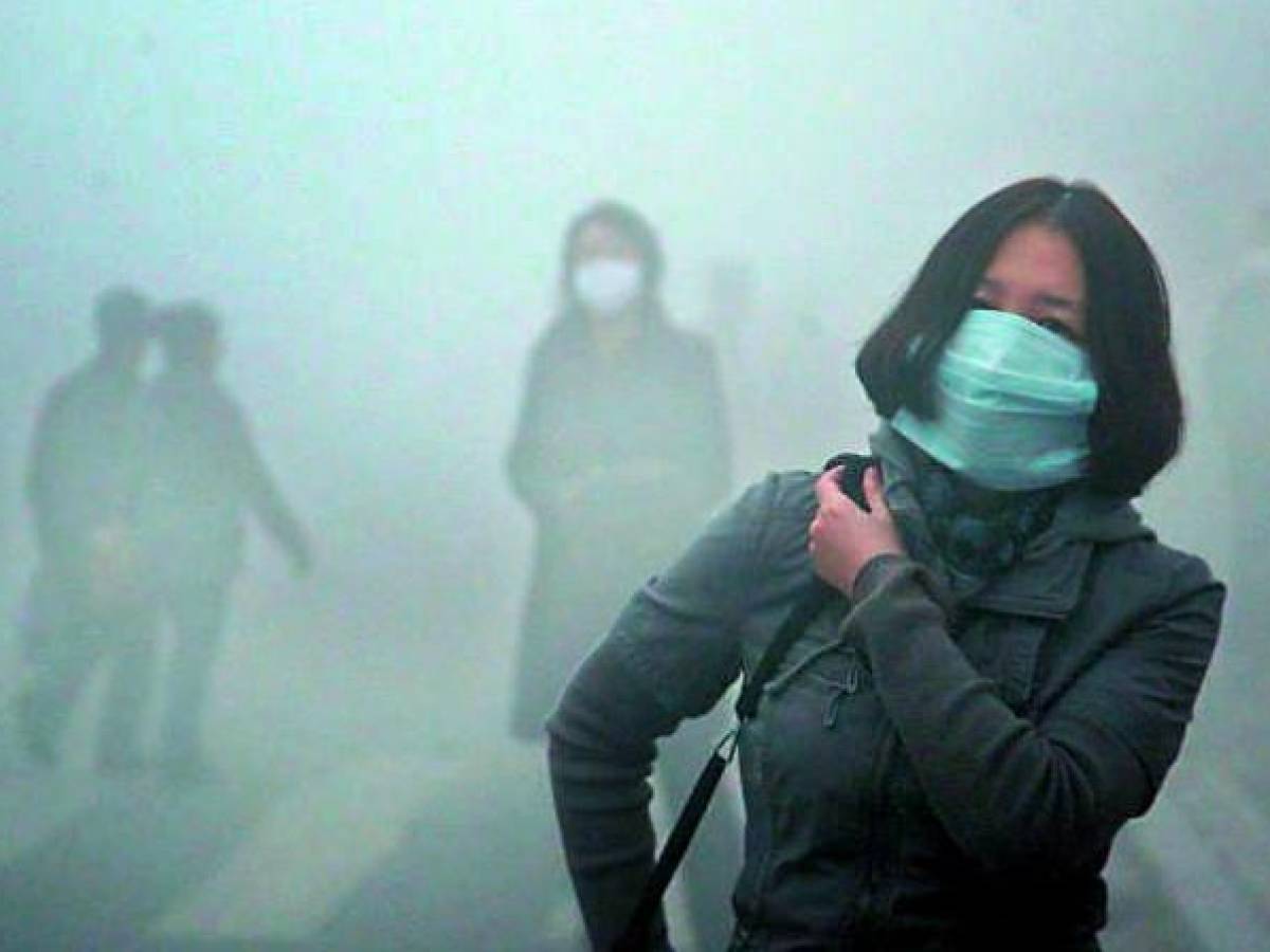 OMS: Casi totalidad de la población mundial respira aire contaminado
