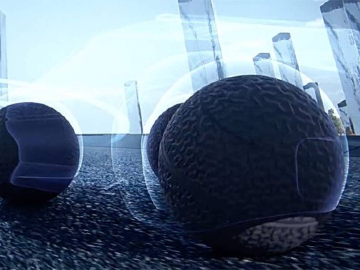 Goodyear reinventa la rueda con una esfera impresa en 3D