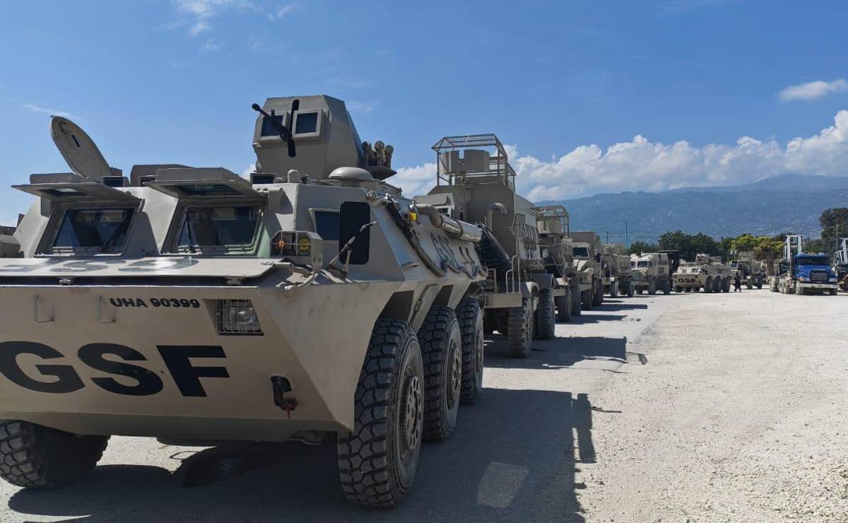 <i>El Salvador, que ya participaba en la Fuerza de Supresión de Pandillas (GSF, por su sigla en inglés), se involucró de manera más directa en la crisis haitiana. Foto de cortesía</i>