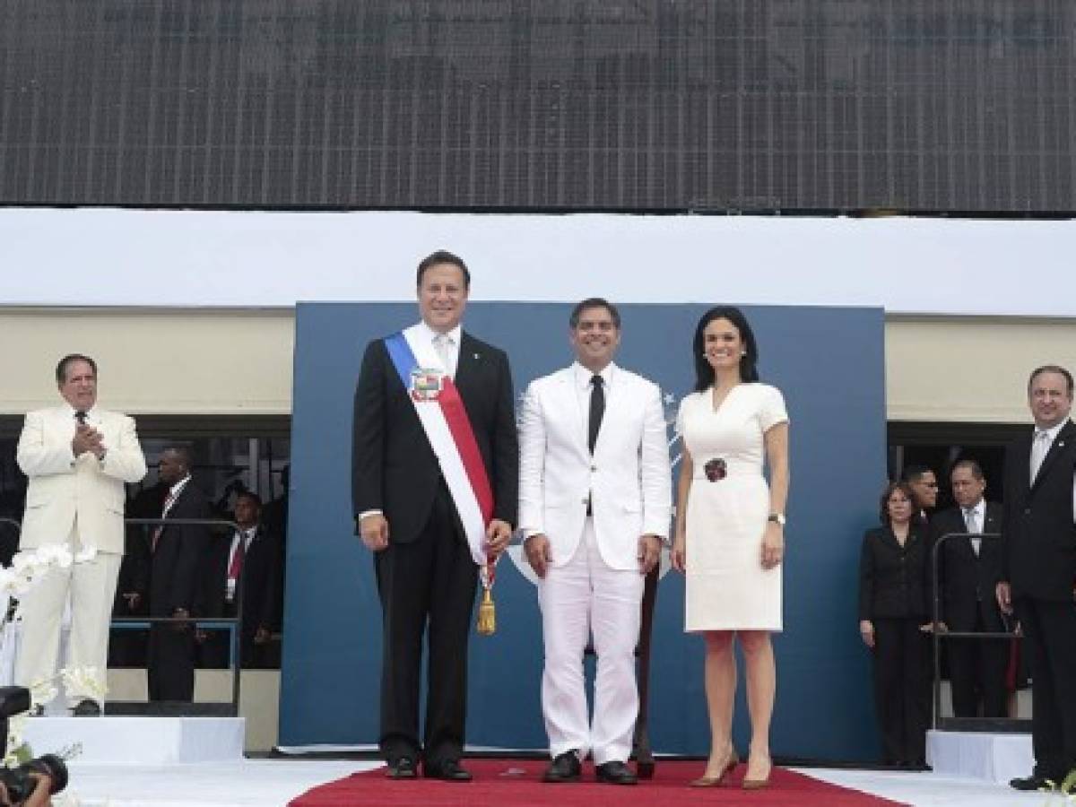 Toma de posesión de Juan Carlos Varela