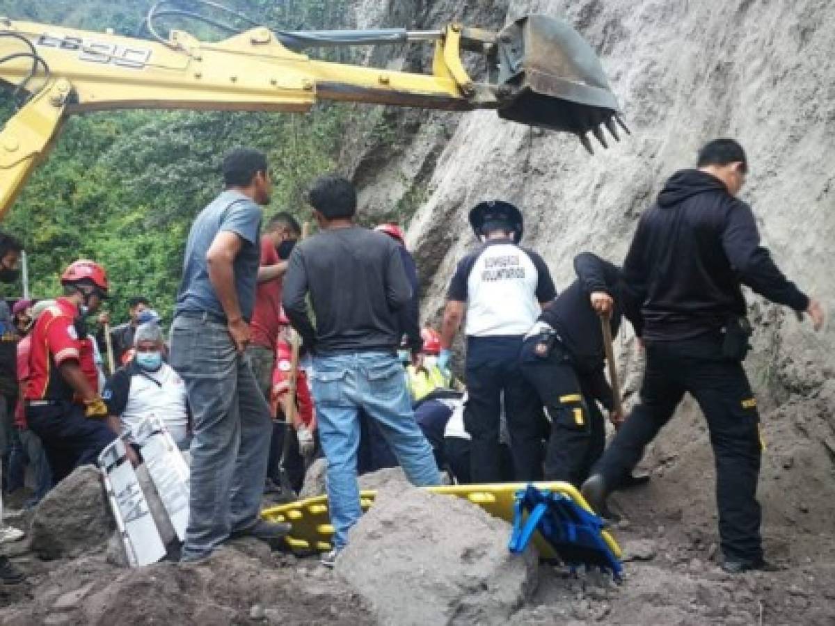 Guatemala en alerta por lluvia intensa que deja la depresión tropical Eta