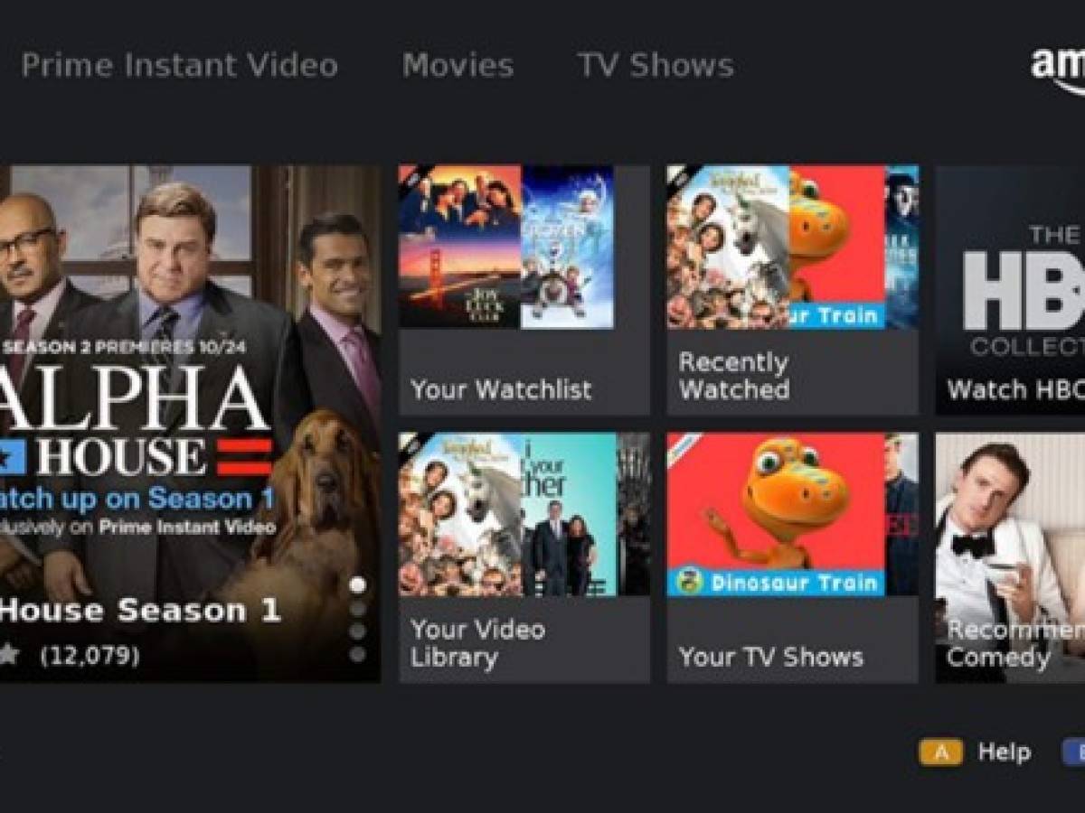 Prime video lista shop