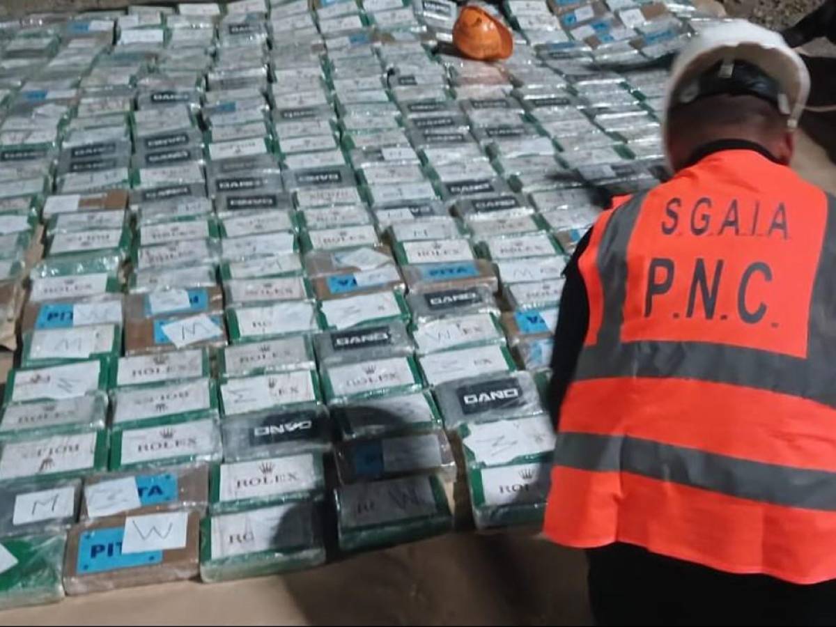 Guatemala incauta más de media tonelada de cocaína procedente de Costa Rica