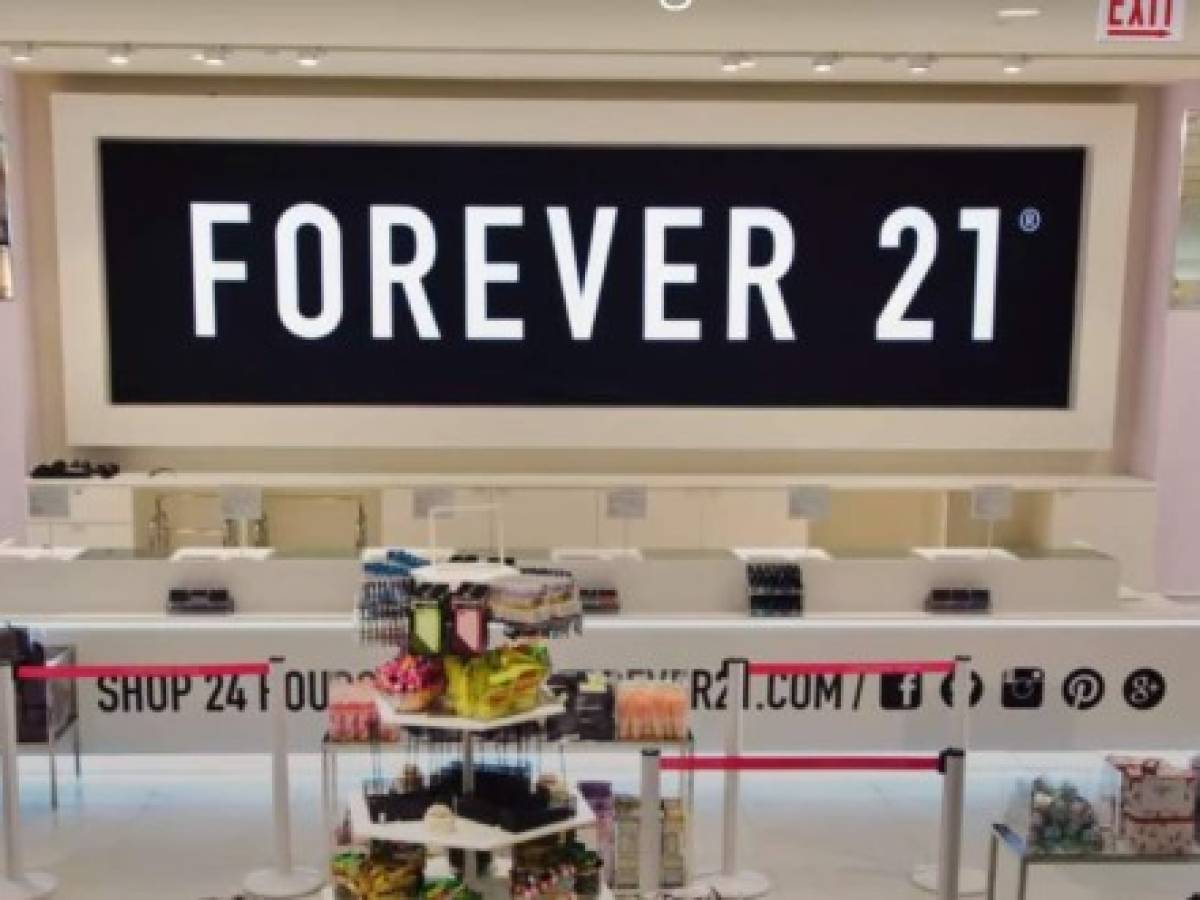 Forever 21 se declara en bancarrota