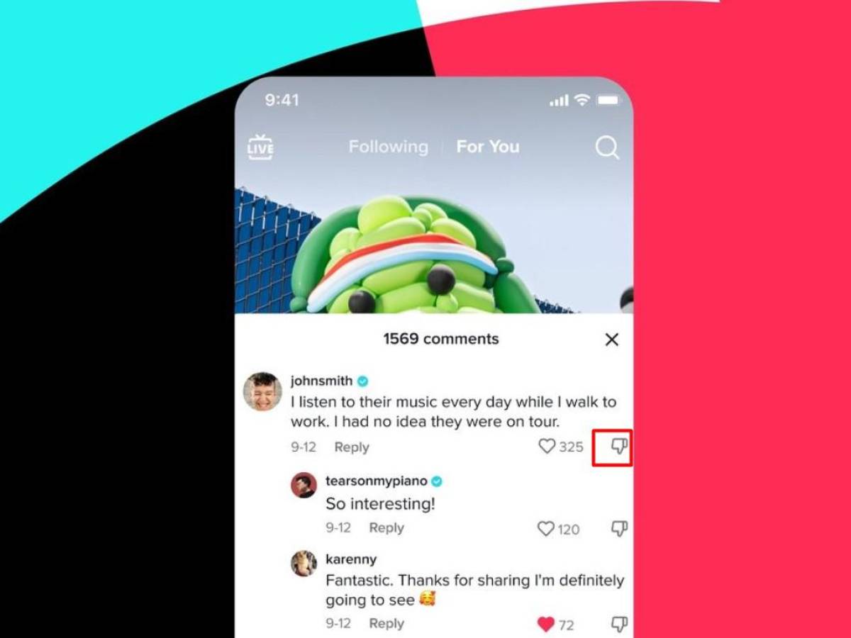 El ‘No me gusta’ llega a TikTok