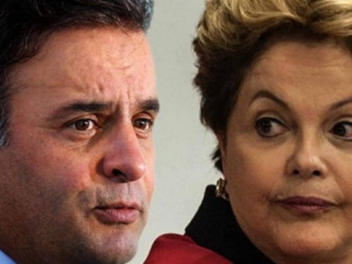 Dilma adelanta a Aecio, a seis días de las elecciones