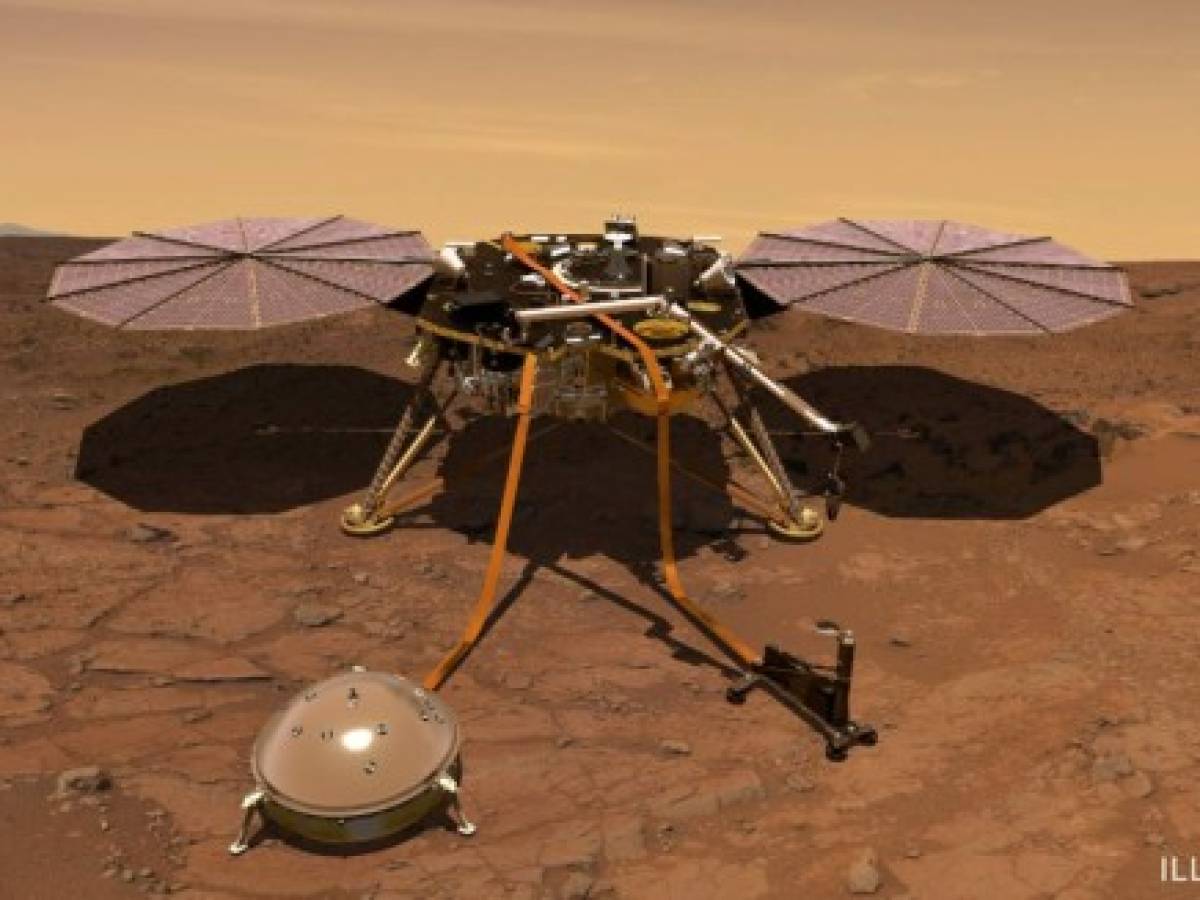 Conozcamos Marte. Estas las primeras fotos de la nave InSight