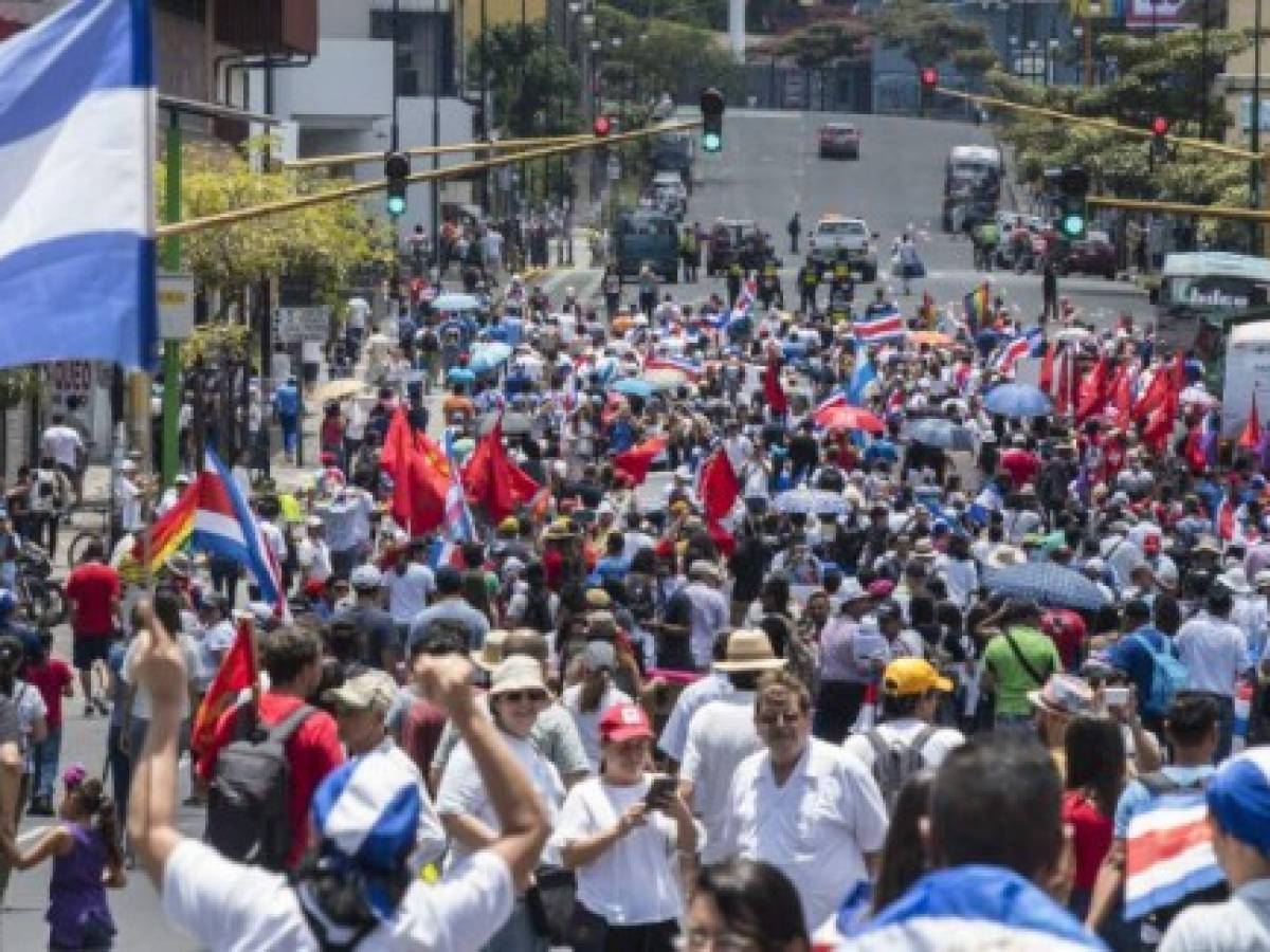 Costa Rica se moviliza contra la xenofobia