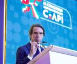<b>“Los populismos, sean de izquierda o de derechas, son iguales: aspiran a acabar con las libertades de los sistemas liberal-democráticos”, afirmó Aznar (Foto: Cortesia)</b>