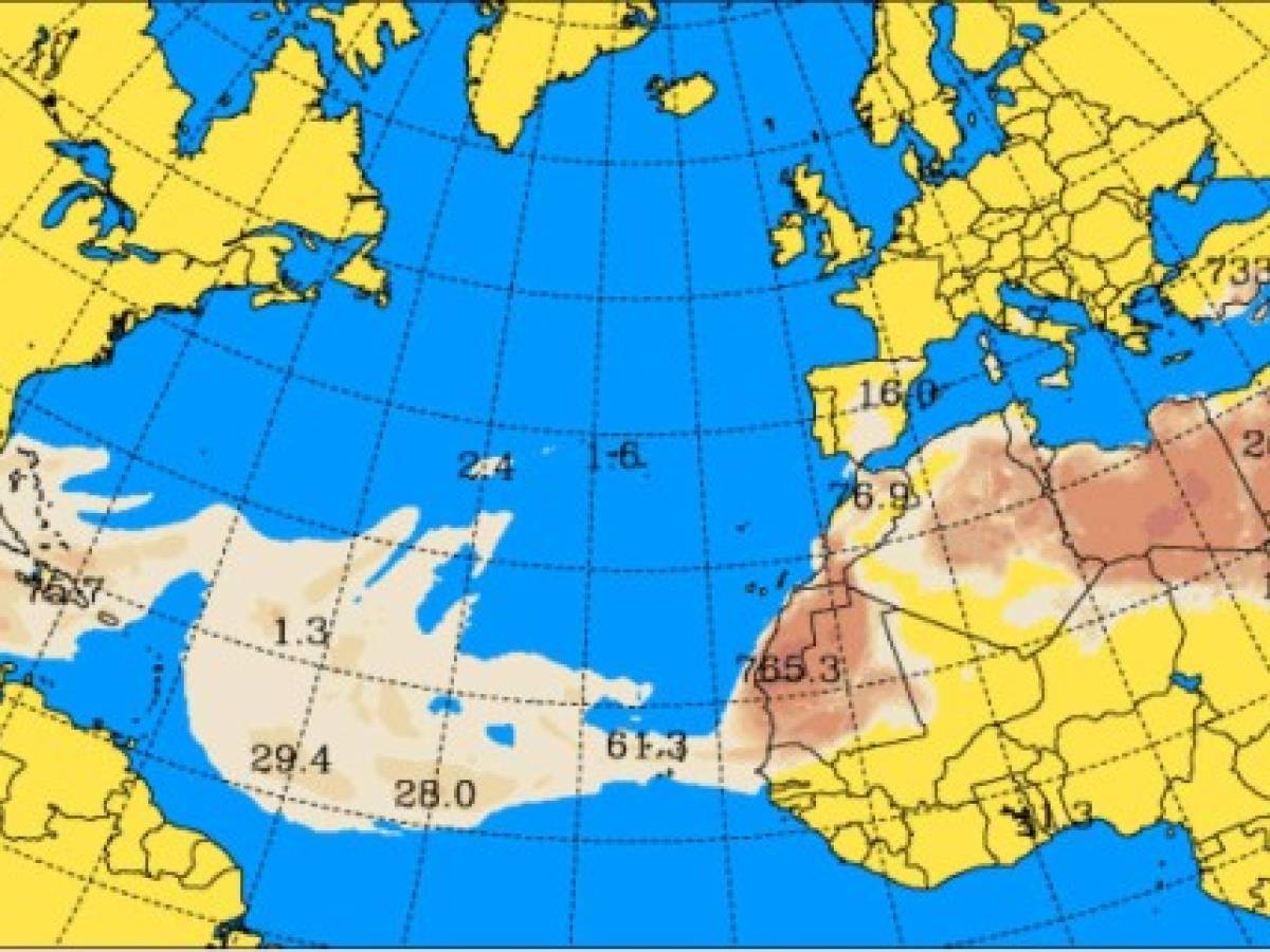 Centroamérica en alerta por nueva nube del polvo del Sahara