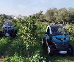Detectar plagas y problemas de riego o aplicar tratamientos fitosanitarios selectivos, algunas de las tareas que los robots y vehículos autónomos pueden asumir para que la agricultura sea más tecnológica y rentable. EFE/ Centro De Automática Y Robótica (CAR), Centro Mixto Del CSIC Y La Universidad Politécnica De Madrid
