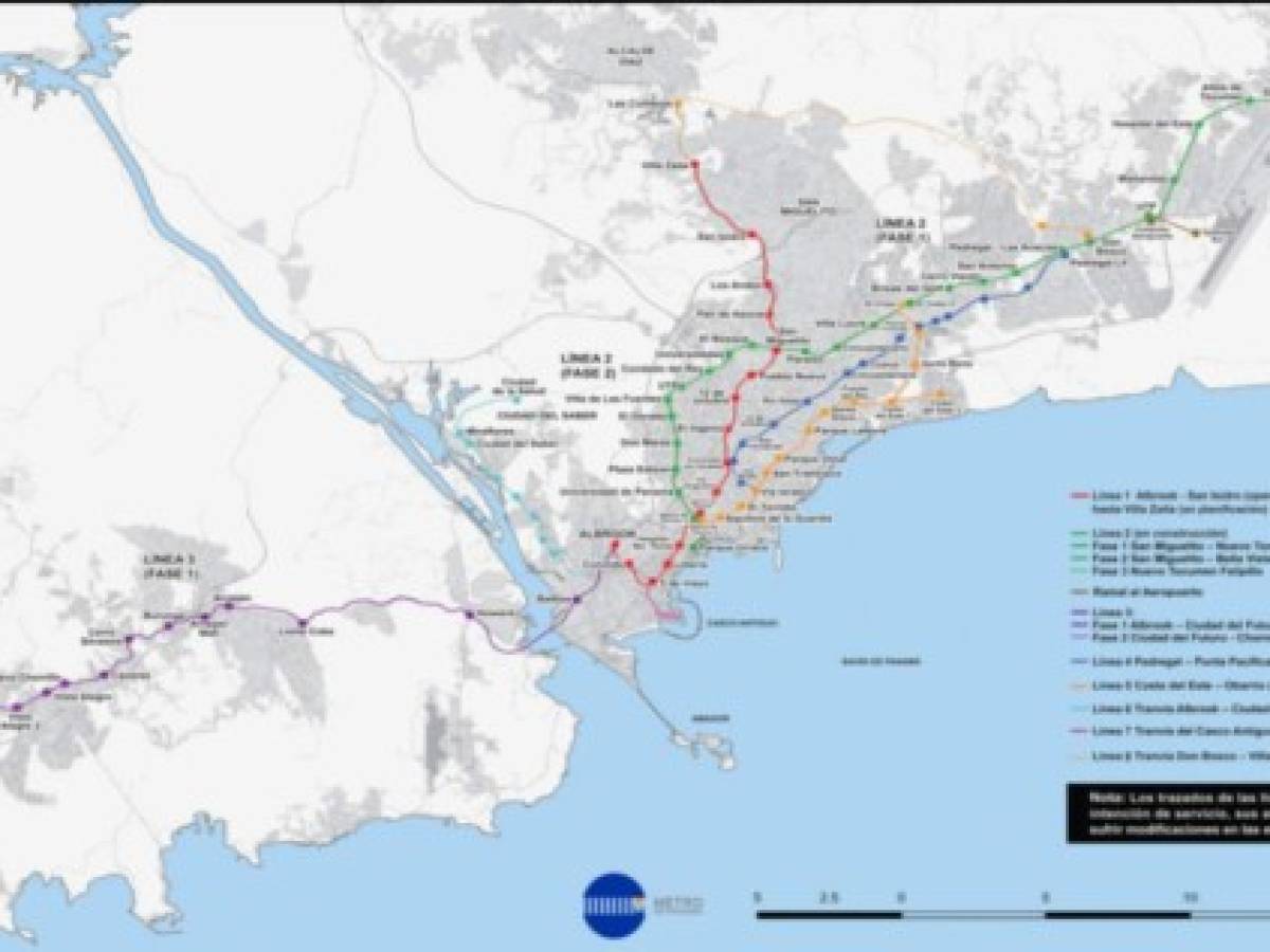 Panamá inauguró la Línea 2 del Metro a un costo de US$2.130 millones