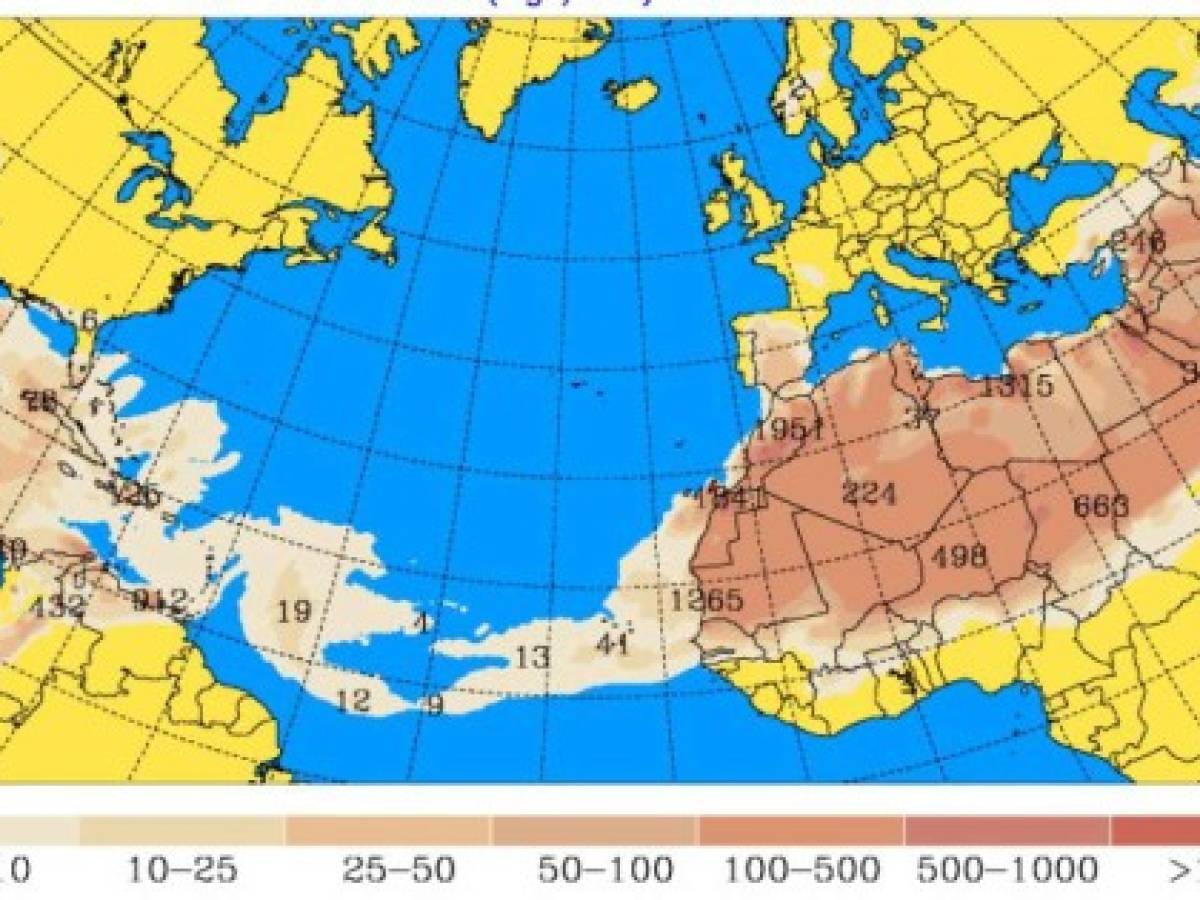 Claves para entender el fenómeno de los ‘polvos del Sahara’