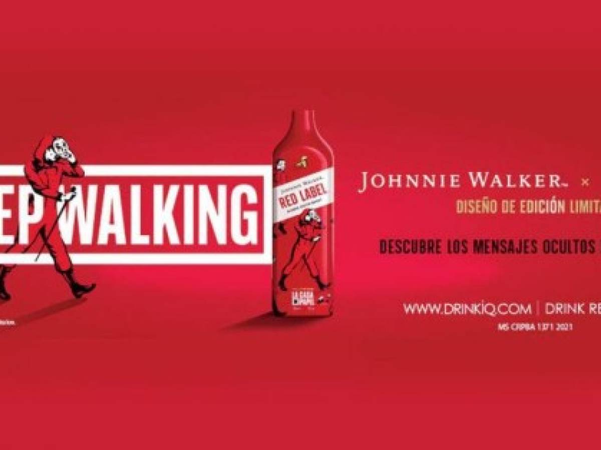 Johnnie Walker pone a disposición en Costa Rica su botella de edición limitada de La Casa de Papel