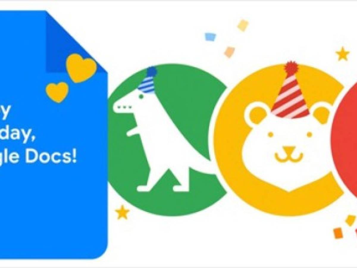 Google Docs cumple 15 años: Más de 3.000 millones de usuarios en el mundo