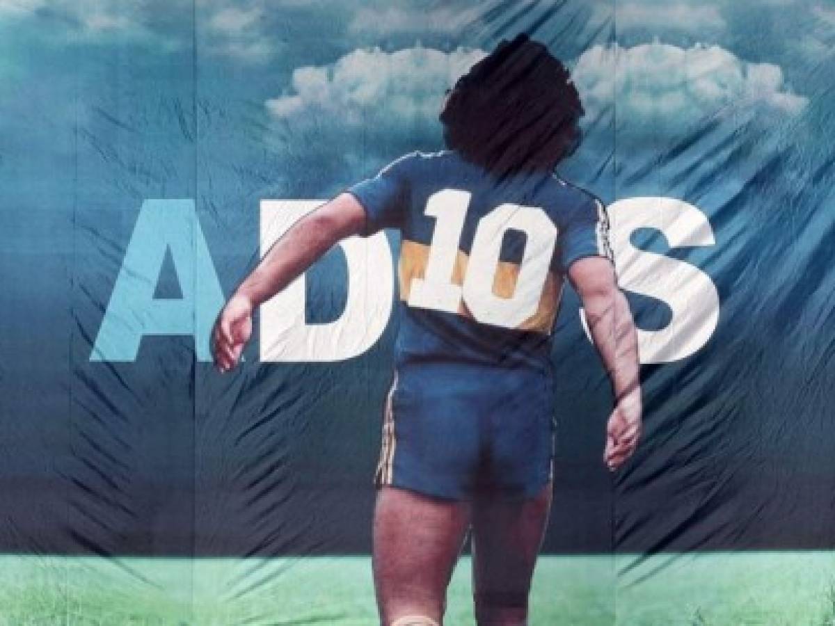 Maradona se eterniza como ídolo en murales, calles, billetes y estadios