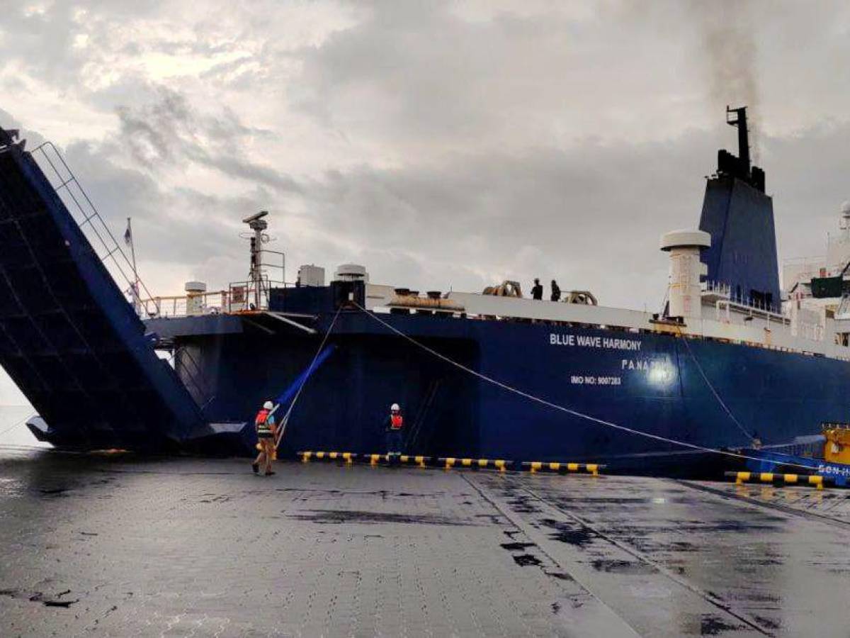 Costa Rica celebra el arribo del ferry en su primer viaje desde El Salvador