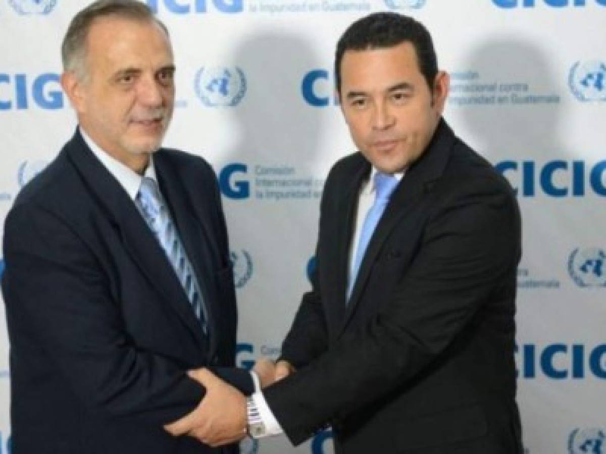 Jimmy Morales habla hoy sobre CICIG ante Secretario General de la ONU