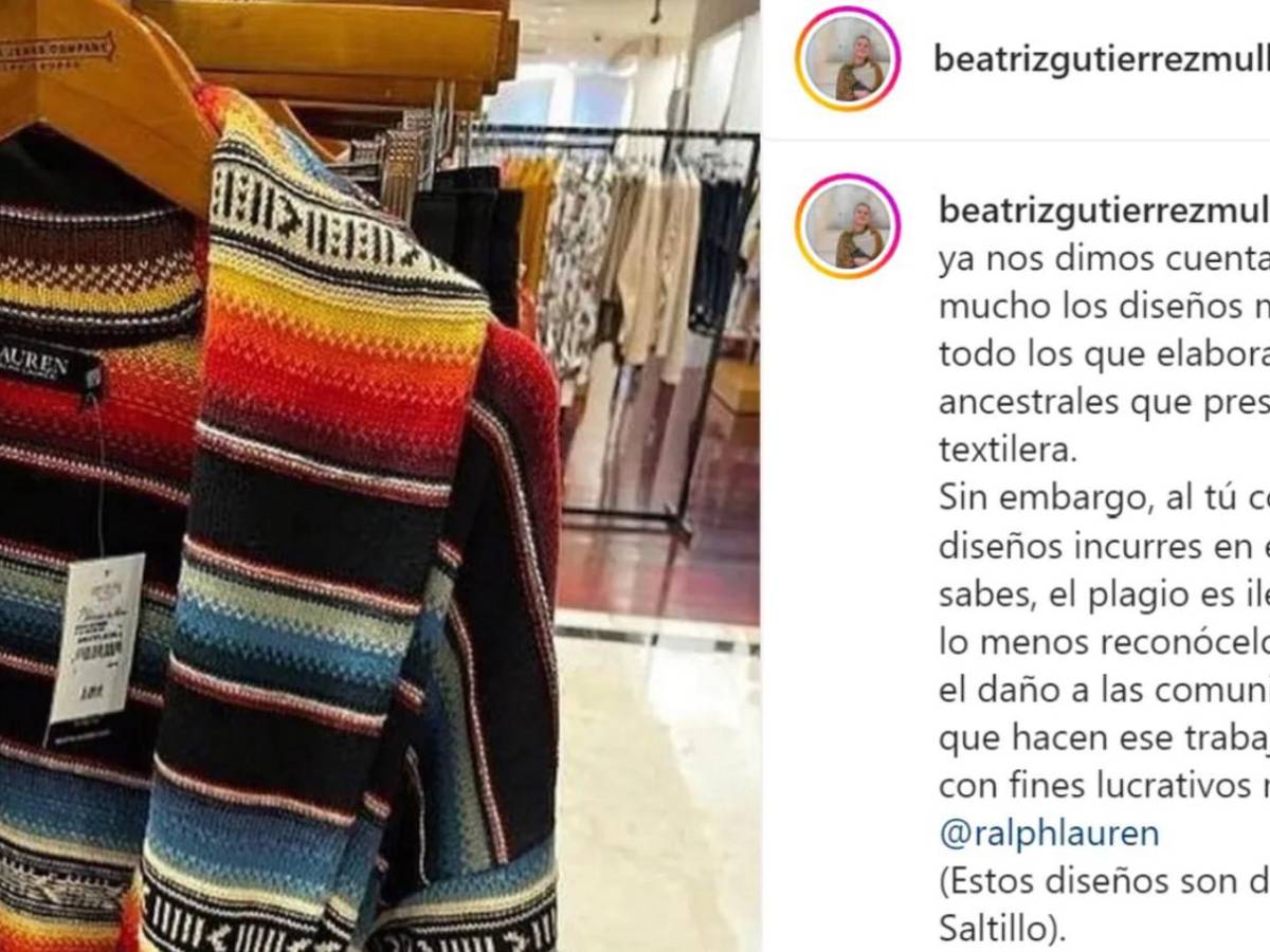 Ralph Lauren se disculpa tras acusación de plagio por parte de México