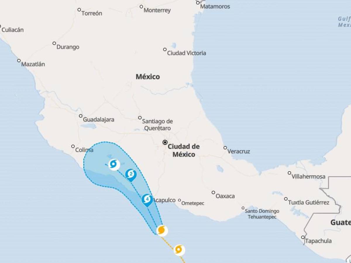 Huracán Otis avanza hacia México con pronóstico de extremo peligro