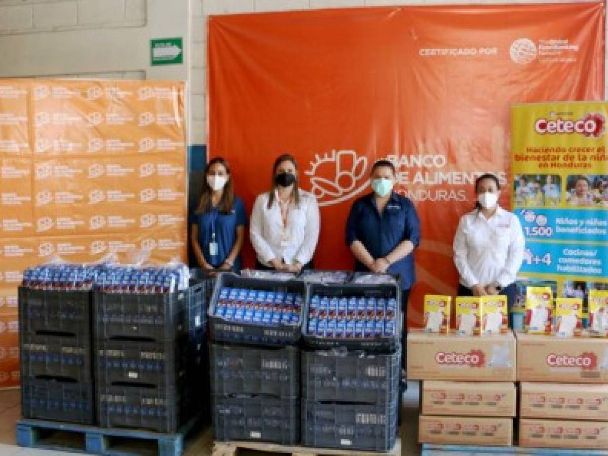 Sula y Ceteco se suman a la campaña 'Alimentando sonrisas'