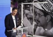 <i>El candidato de izquierda Iván Cepeda, habla durante una rueda de prensa este 24 de junio de 2026, en Bogotá (Colombia). EFE/ Mauricio Dueñas Castañeda</i>