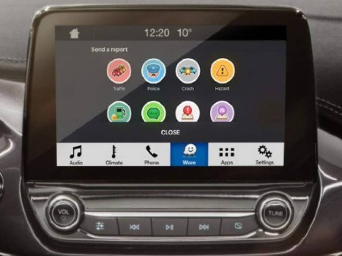 La app de navegación y tráfico Waze disponible en la línea de vehículos Ford