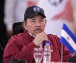 <i>El presidente de Nicaragua, Daniel Ortega, sepultó explícitamente el domingo cualquier posibilidad de alternancia democrática al sentenciar que no permitirá procesos electorales que pongan en riesgo el control del oficialismo. (Photo by JUAN BARRETO / AFP)</i>