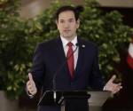 <i>El secretario de Estado de Estados Unidos, Marco Rubio. EFE/ Jeffrey Arguedas</i>