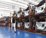 <i>Fotografía de archivo de una nueva planta de autopartes española Gestamp, instalada en el estado de Puebla (México). Imagen de archivo. EFE/Francisco Guasco</i>