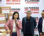 Fujimori ha llevado como candidatos a la primera y segunda vicepresidencia peruana a<b> Luis Galarreta y a Miguel Torres. (Foto: EFE)</b>